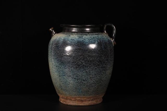 旧藏元代钧瓷壶